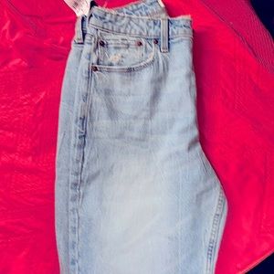 Abercrombie and fitch high rise curve love jeans